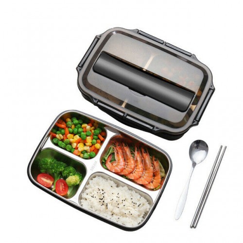 1000ml Stainless Steel Lunch Box - Food Storage Container