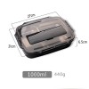 1000ml Stainless Steel Lunch Box - Food Storage Container