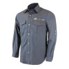 This comfortable long-sleeve Shirt gives you a professional look with casual comfort.