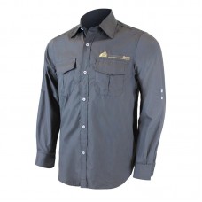 This comfortable long-sleeve Shirt gives you a professional look with casual comfort.