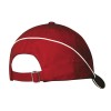 Brushed Cotton Cap with White Piping & Sandwiched Piping