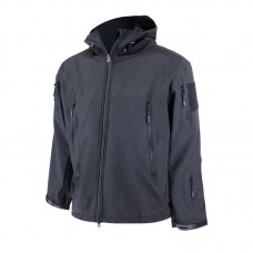 Control your comfort level during seasonal changes from inside this soft shell polyester jacket.