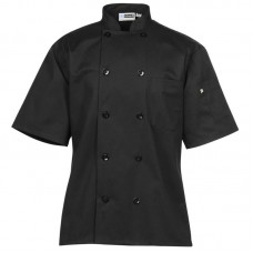 Button Short Sleeve Chef Coat