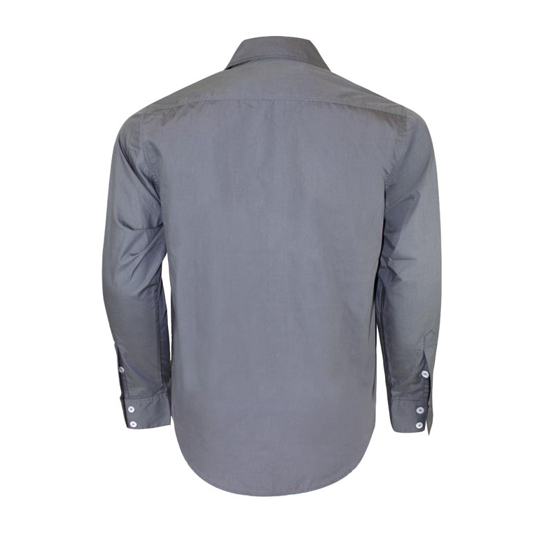 Grid Cord Long-Sleeve by Amphasis - Your Custom Business Wear Supplier