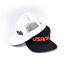 Baseball Cap with Mesh & Plastic Snap