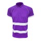 Stripe Performance Polo Tee