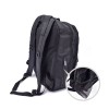 Black Nylon Backpack with Laptop Compartment