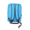 Blue Ample Backpack with Slant Zip