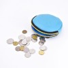 Customized Round Shape Pu Leather Coin Pouch
