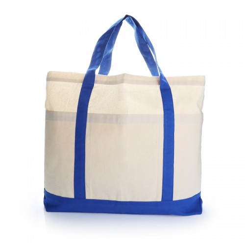 Voltrax Two-Tone Cotton Tote Bag