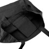 10oz Black Cotton Canvas Bag with Inner Card Pocket (42cm Height)