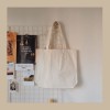 10oz Cotton Canvas Bag with Inner Card Pocket (29.5cm Height)
