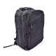 Black Nylon Backpack with Laptop Compartment