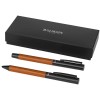 Balmain Woodgrain Duo Pen Set (Metal)