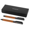 Balmain Woodgrain Duo Pen Set (Metal)