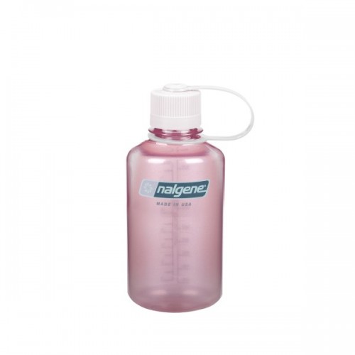 Nalgene 16oz Narrow Mouth Bottle - Fire Pink