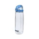 Nalgene 24oz On The Fly Bottle (OTF) - Clear w/Seasport Blue & White Cap