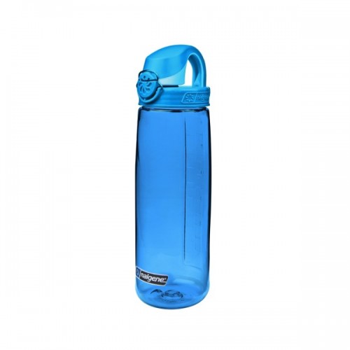 Nalgene 24oz On The Fly Bottle (OTF) - Blue w/Glacial Blue Cap