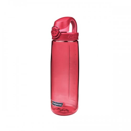 Nalgene 24oz On The Fly Bottle (OTF) - Petal w/Beet Red Cap