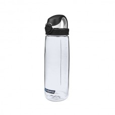 Nalgene 24oz On The Fly Bottle (OTF) - Clear w/Black Cap