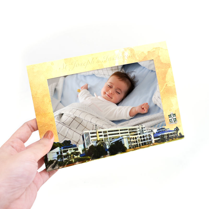 Customized Paper Photo Frames With Stand
