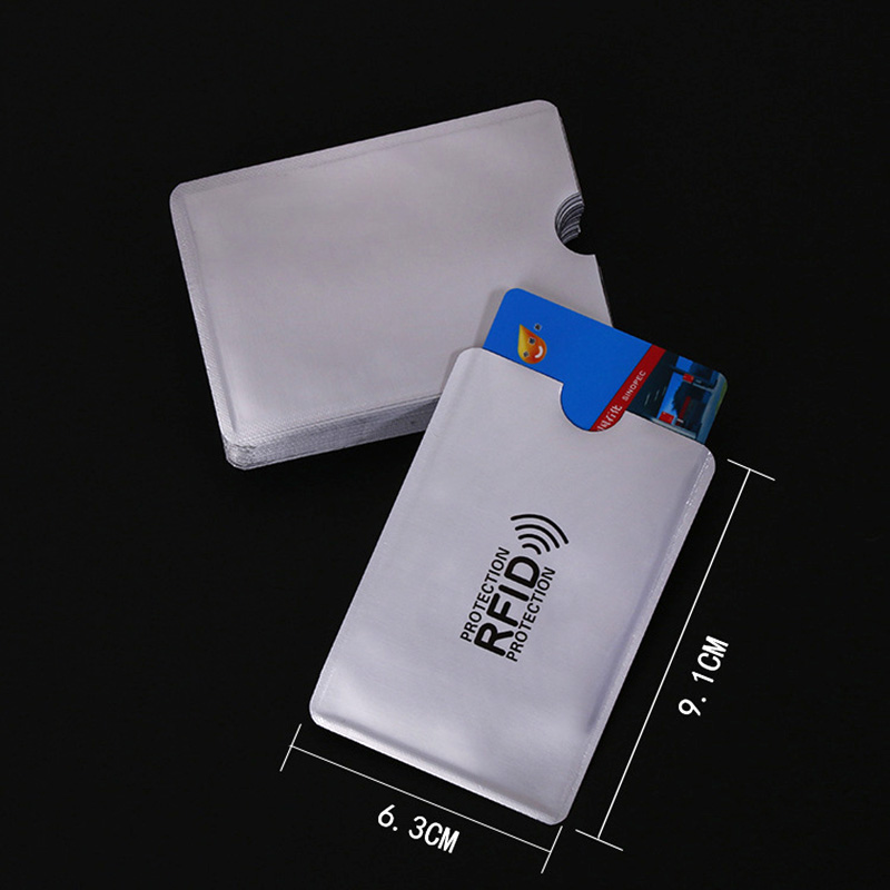 Customized RFID Blocking Sleeve NFC Protection for Your Credit Card