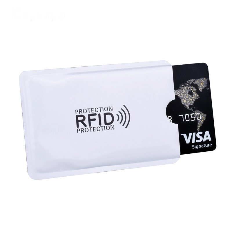 Customized RFID Blocking Sleeve  NFC Protection for Your Credit Card
