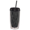 Geometric Tumbler 16oz (Black)