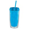 Geometric Tumbler 16oz (Blue)