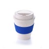 BAMBOO FIBRE COFFEE MUG WITH COLOUR SLEEVE