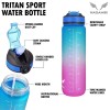 32oz Motivational BPA Free Tritan Plastic Sports Drink Water Bottle