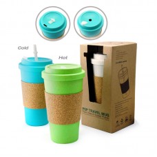 PSP Hot Bevarage Travel Mug With Cork Sleeve