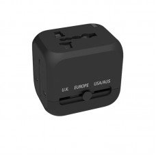 2 USB-A PORT + 1 USB-C PORT 3.0A Travel Adaptor