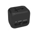 2 USB-A PORT + 1 USB-C PORT 3.0A Travel Adaptor