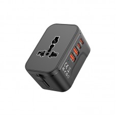 2 USB Port + 2 Type-C Port - 3.4A Travel Adaptor