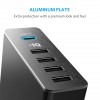 ANKER POWERPORT+ 5 WITH USB C POWER DELIVERY UK PLUG BLACK