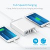 ANKER POWERPORT 6 60W 12A 6-PORT DESKTOP CHARGER SG PLUG (WHITE)