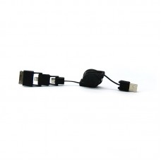 Retractable USB 3-in-1 Adaptor