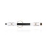 LEVINE 3 IN 1 MAGNETIC SHORT USB CHARGE CABLE