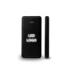 LED LIGHT LOGO 8000mAh Power Bank | Built In Cable