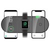 3 in 1 wireless charger for all Qi Phones & iwatch