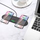 3 in 1 wireless charger for all Qi Phones & iwatch