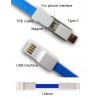Micro USB Charging Cable 3 In 1 Keychain