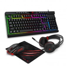  4 in 1 Gaming Keyboard Mousepad Set