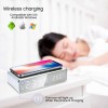Digital Alarm Clock with Wireless Charger