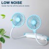 F6 Mini USB Portable Hands Free Neck Fan