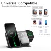 4 IN 1 Wireless Multifunctional Screen Display Charging Pad Clock