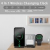 4 IN 1 Wireless Multifunctional Screen Display Charging Pad Clock