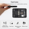 Multifunctional Phone Charge Cable Kit USB Cable Type C Adapter Storage Box