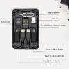 Multifunctional Phone Charge Cable Kit USB Cable Type C Adapter Storage Box